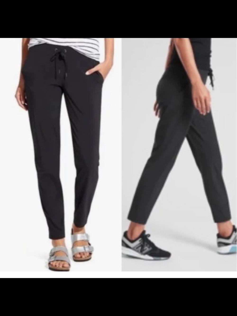 Athleta Midtown Ankle Pant - Black - 297748 - Size 2